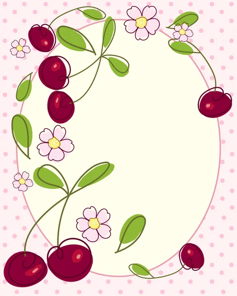 Cherry design — Stock vektor