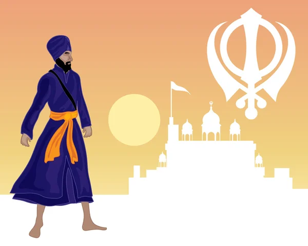 Sikh Festiwal — Wektor stockowy