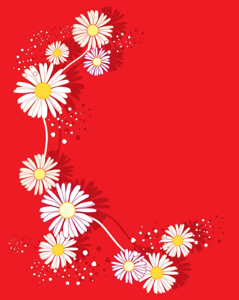 Sommerblumen — Stockvektor