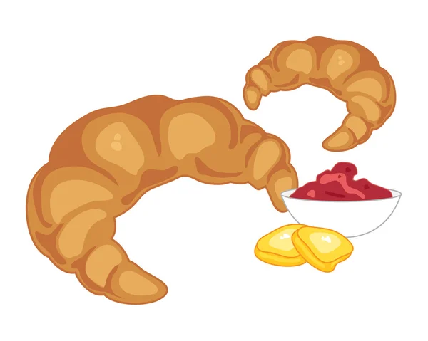 Croissant — Stock Vector