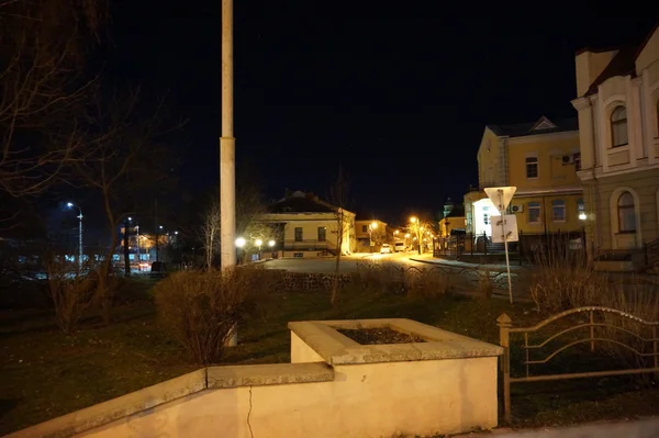 ルツクの夜、ヴォルィーニ、ウクライナ — ストック写真