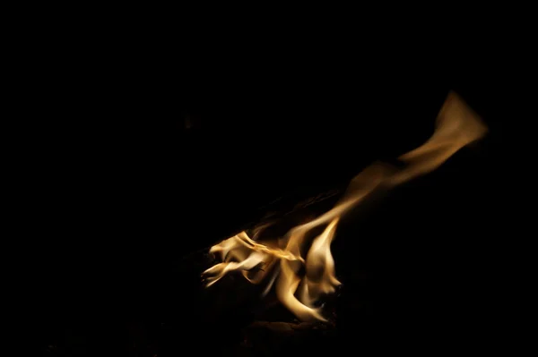 Detaillierte Feuer Hintergrund Full Zeitlupe Nahtlose Schleife — Stockfoto