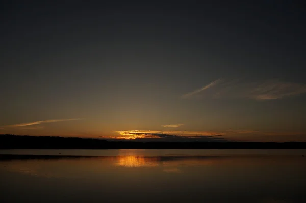 Sonnenuntergang Wunderschöner Sonnenuntergang Schwarzen Meer Gold Meer Sonnenuntergang Sonnenuntergang Meer — Stockfoto