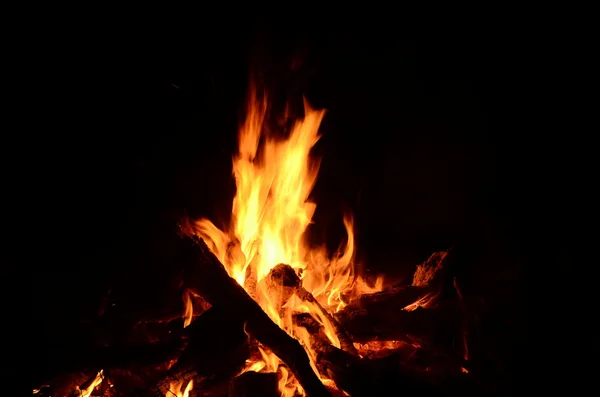 Палаючий вогонь blaze — стокове фото