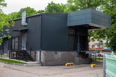 Kara market binasının kısmi görüntüsü