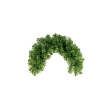 Süssüz Noel ağacı beyazda izole edilmiş