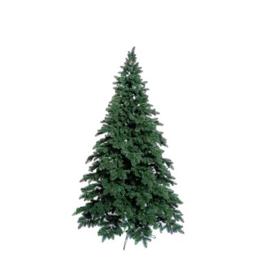 Süssüz Noel ağacı beyazda izole edilmiş