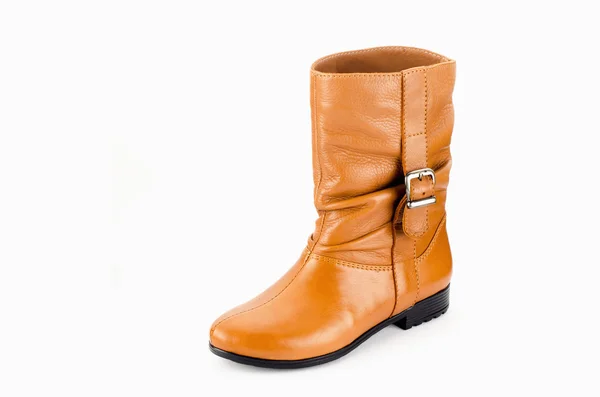 Women's boots on a white background — Stock Photo, Image