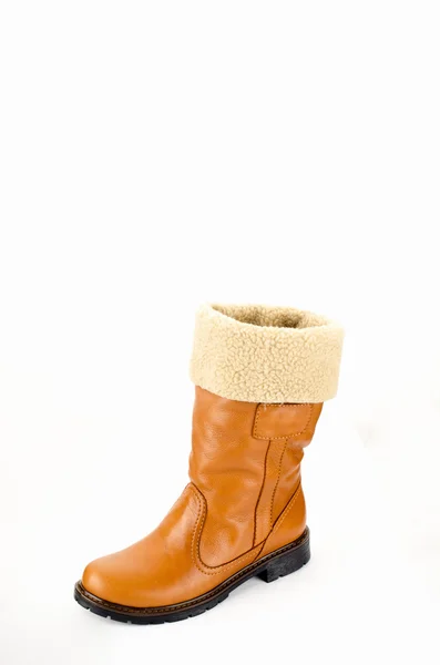 Women's boots on a white background — Stock Photo, Image