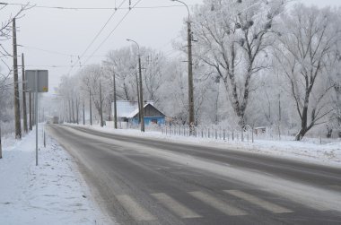 soğuk sabah manzara