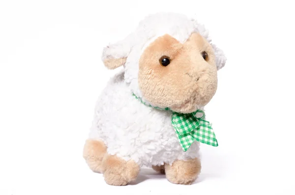 Симпатичные плюшевые овечки — стоковое фото