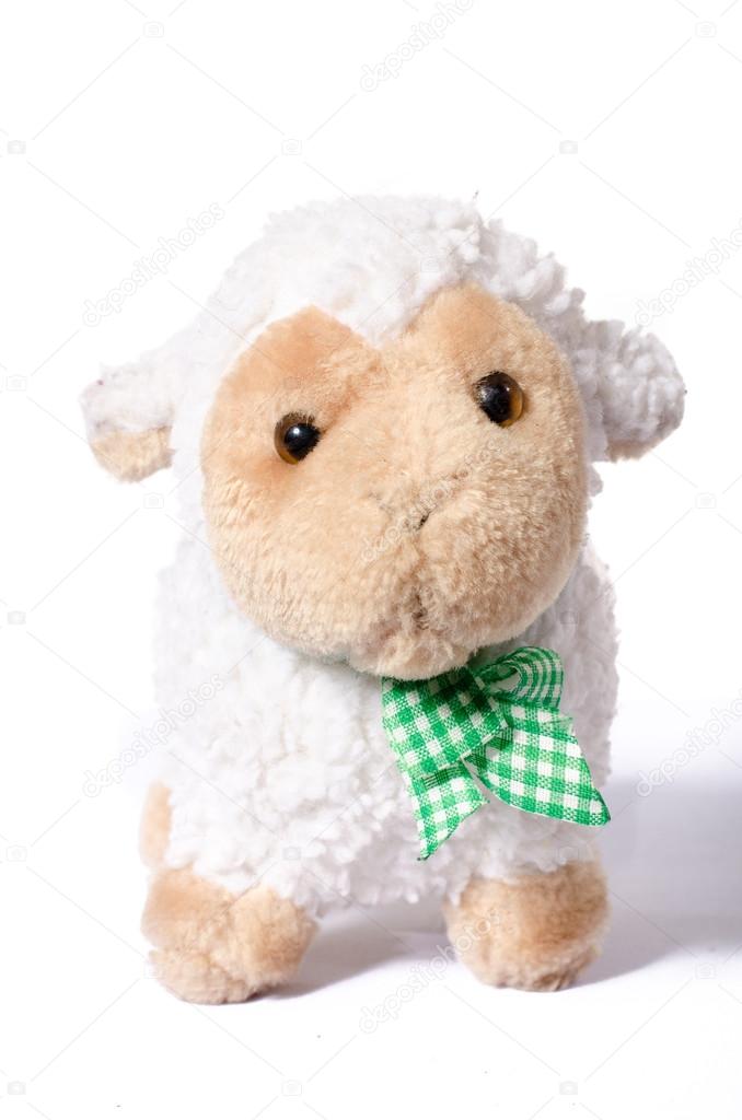 Cute plush toy sheep