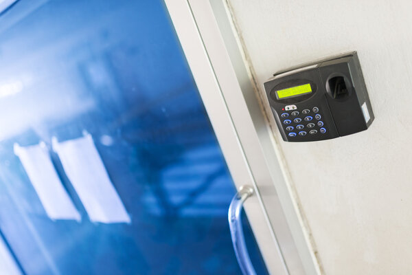 An Fingerprint machine server safety