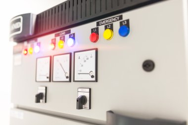 Elektrik açık sigorta kutusu yumuşak ışık