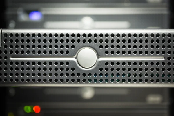 Opslagservers in binnenlandse gegevens kamer — Stockfoto