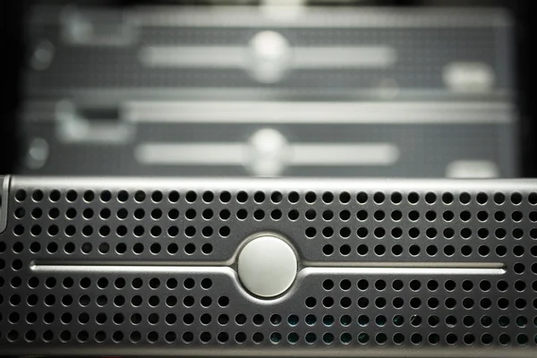 Storage servers in data room Domestic Room — Stock Photo, Image
