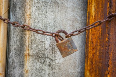 Eski ana anahtar rustry yumuşak ışık