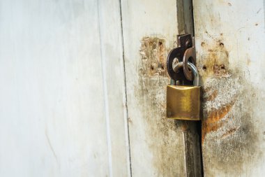 Eski ana anahtar rustry yumuşak ışık