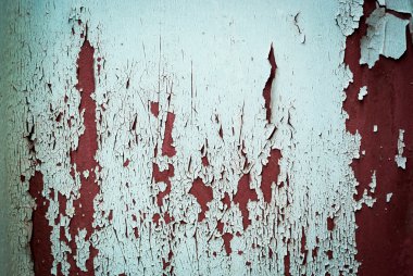 Bir duvar çelik paslı yumuşak ışık .