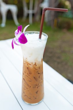 Bir kahve fincanı yakın çekim