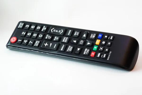 Remote TV in studio light — Stock Photo, Image