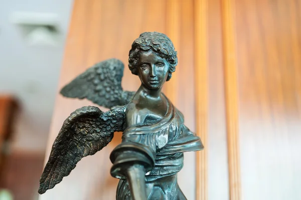 Statue angel ancient symbol old face — Stock Photo, Image