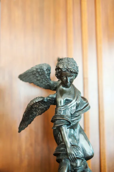 Statue angel ancient symbol old face — Stock Photo, Image