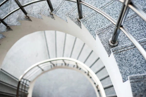 Spiral  staircase detail close up