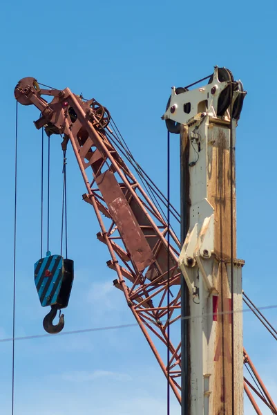 Hoist on top industry place — Stock Photo, Image
