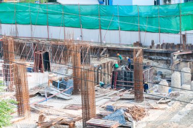 İnşaat yer güneş ışık