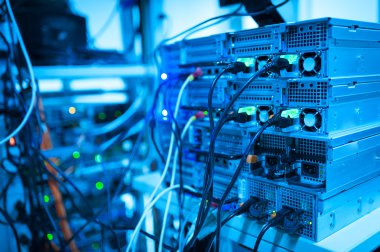 Ağ sunucuları veri odada odaları için