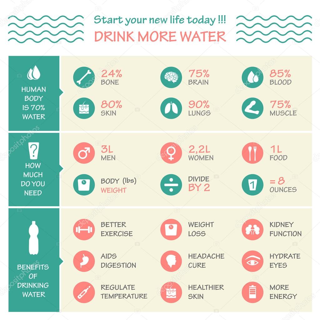 Health vector infographic