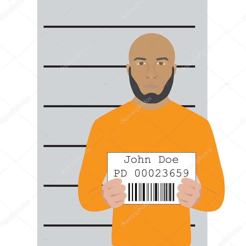 Mugshot vector illustration Stock Vector Image by ©paveu #104581696