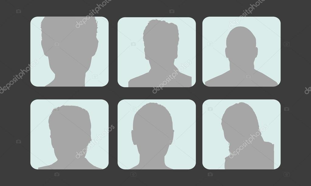 Vector profile avatars