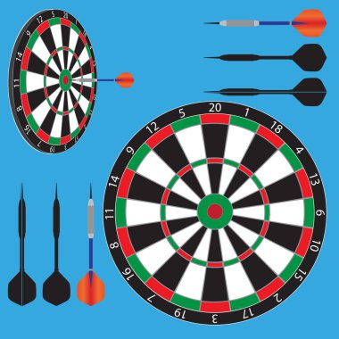 dart tahtası ve Dart