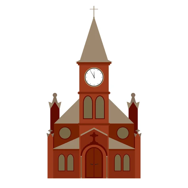 Edificio de iglesia vectorial — Vector de stock