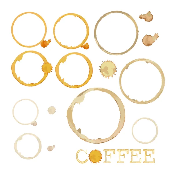กระเด็นกาแฟ — ภาพเวกเตอร์สต็อก