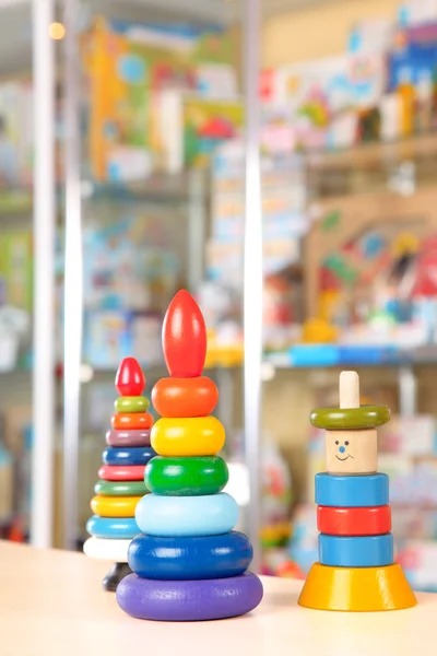 Hračky na trhu — Stock fotografie