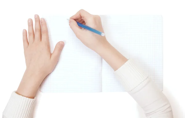 A child writing Stock Picture