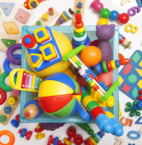 box with toys