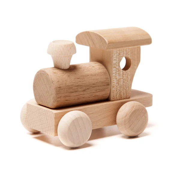 Wooden train — Stock Photo, Image