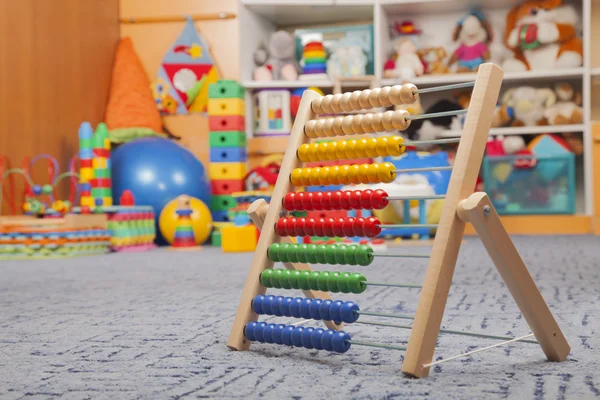 Wooden colour abacus — Stock Photo, Image