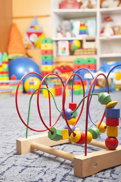 Wooden colour toy — Stock Photo, Image