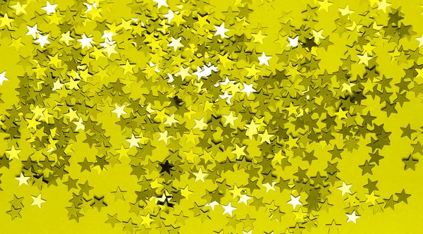 Fondo Amarillo Con Estrellas — Foto de Stock