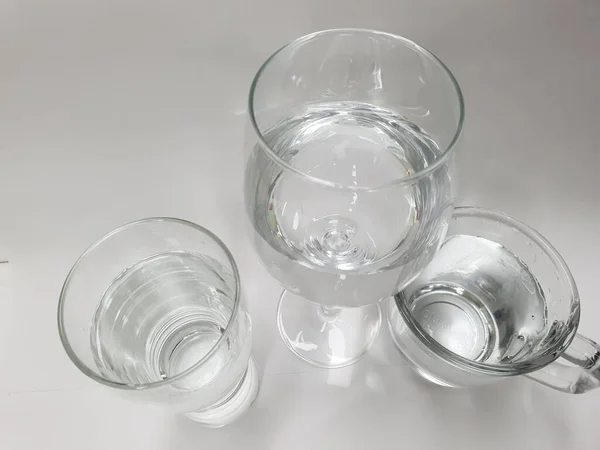 Clear Transparent Clean Glass Image — Stock Photo, Image