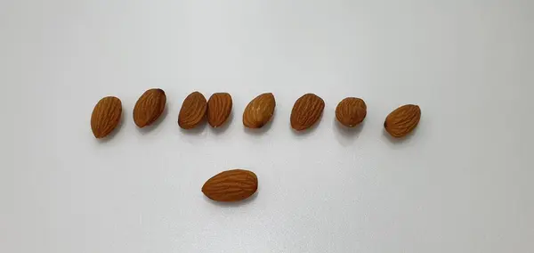 Ореховый Миндаль Острым Вкусом — стоковое фото