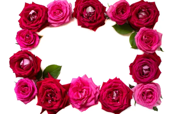 Alles Gute Zum Valentinstag Valentinstag Hintergrunddesign Valentinstag Rote Rose Kopierraum — Stockfoto