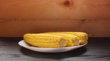 Mısır. Mısır pişirme konsepti. 