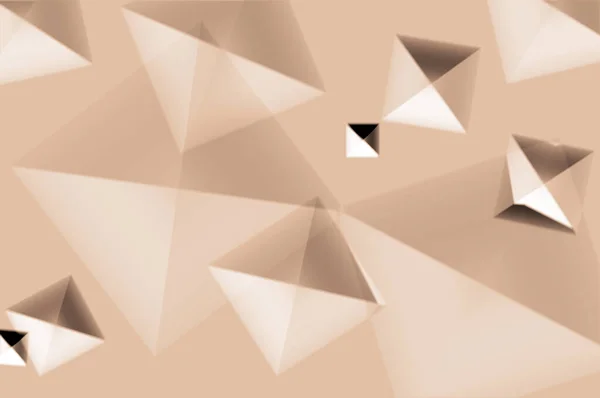 Geometrische Abstraktion Geometrischer Hintergrund Hintergrundtextur Sandfarbe — Stockfoto
