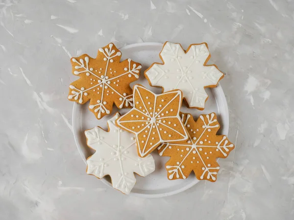 Christmas Gingerbread Delicious Homemade Gingerbread Christmas Homemade Gingerbread Gingerbread Cookies — Stock Photo, Image